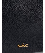 LESAC SIMONA Tris dollar leather shoulder bag night blue - Women’s Bags - 6