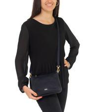 LESAC SIMONA Tris dollar leather shoulder bag night blue - Women’s Bags - 3