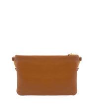 LESAC ROBERTA Dollar leather clutch bag dark leather - Women’s Bags - 3