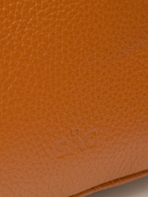 LUCIA Dollar leather double shoulder bag dark leather - Women’s Bags