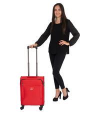 LESAC LIGHT FLY Hand luggage trolley red - Hand luggage - 7