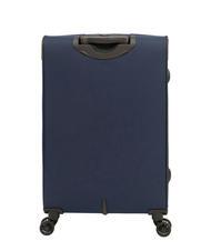 LESAC LIGHT FLY Medium expandable trolley blue - Semi-rigid Trolley Cases - 7
