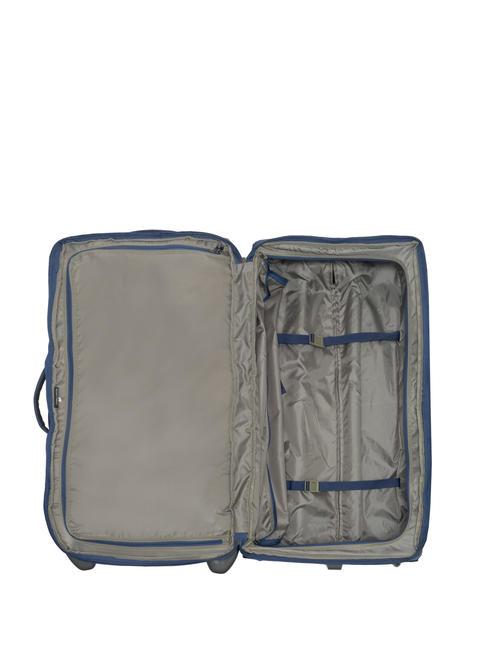 GLOBETROTTER Medium trolley bag blue - Semi-rigid Trolley Cases