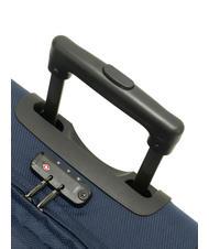 LESAC GLOBETROTTER Medium trolley bag blue - Semi-rigid Trolley Cases - 5