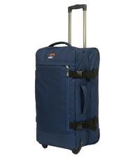 LESAC GLOBETROTTER Medium trolley bag blue - Semi-rigid Trolley Cases - 6