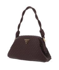 GUESS LISBET Woven clutch bag mahogany - Women&rsquo;s Bags - 2
