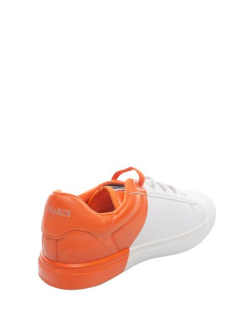 DEREK Child Sneakers white/orange - Baby Shoes