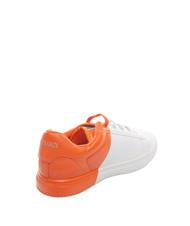 TRUSSARDI DEREK Child Sneakers white/orange - Baby Shoes - 4