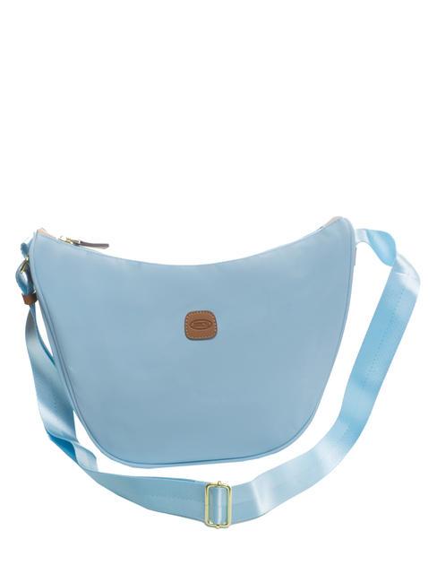 X-COLLECTION Small crescent bag sky blue - Women&rsquo;s Bags