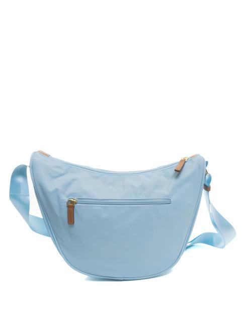 X-COLLECTION Small crescent bag sky blue - Women&rsquo;s Bags