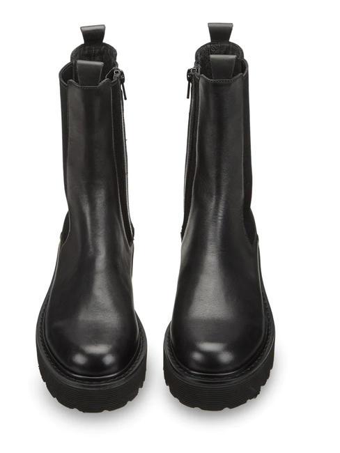 SLASH 3267 High leather Beatles ankle boots black - Women’s shoes