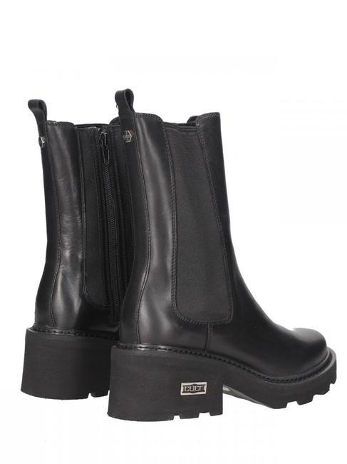 GRACE 3545 High leather Beatles ankle boots black - Women’s shoes