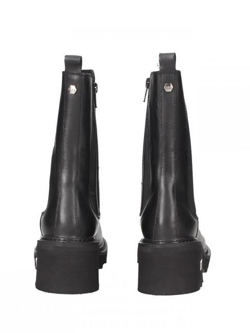 GRACE 3545 High leather Beatles ankle boots black - Women’s shoes