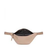 EASTPAK bum bag SPRINGER model taupe leather - Hip pouches - 4
