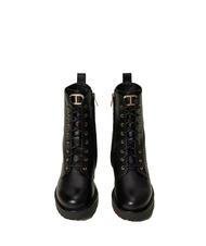TWINSET URBAN Leather combat boots black - Women&rsquo;s shoes - 3