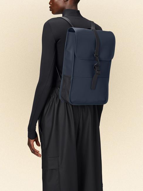 BACKPACK MINI Waterproof backpack navy - Backpacks & School and Leisure