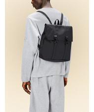 RAINS MSN BAG MINI City waterproof backpack black - Backpacks & School and Leisure - 3