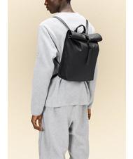 RAINS ROLLTOP RUCKSACK MINI Waterproof backpack black - Backpacks & School and Leisure - 4