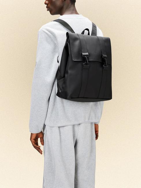 MSN BAG City waterproof backpack black - Backpacks & School and Leisure