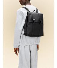 RAINS MSN BAG City waterproof backpack black - Backpacks & School and Leisure - 4