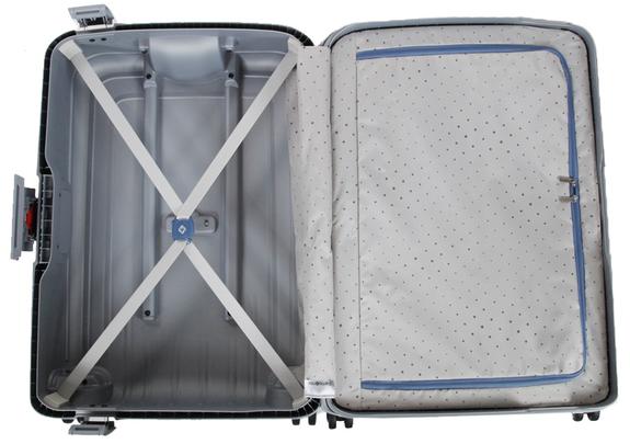 Trolley S'CURE Line, medium size SILVER - Rigid Trolley Cases