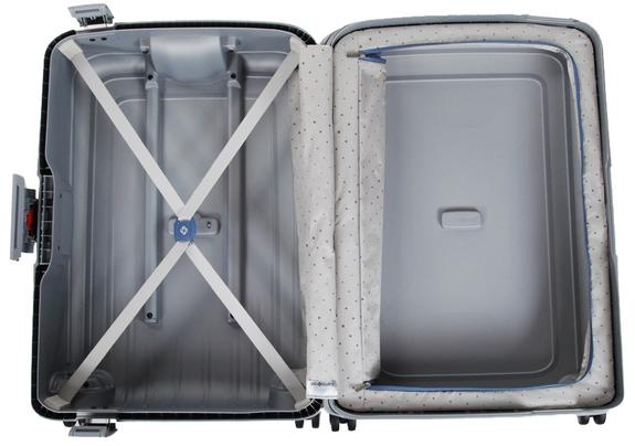 Trolley S'CURE Line, medium size SILVER - Rigid Trolley Cases