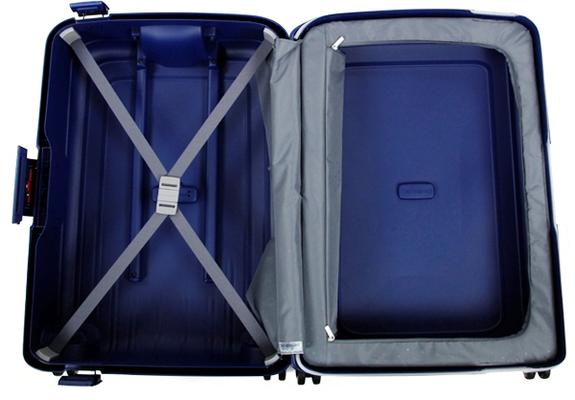 Trolley S'CURE Line, medium size dARKBlue - Rigid Trolley Cases