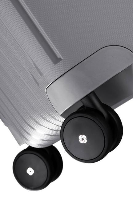 Trolley S'CURE line, extra-large size SILVER - Rigid Trolley Cases