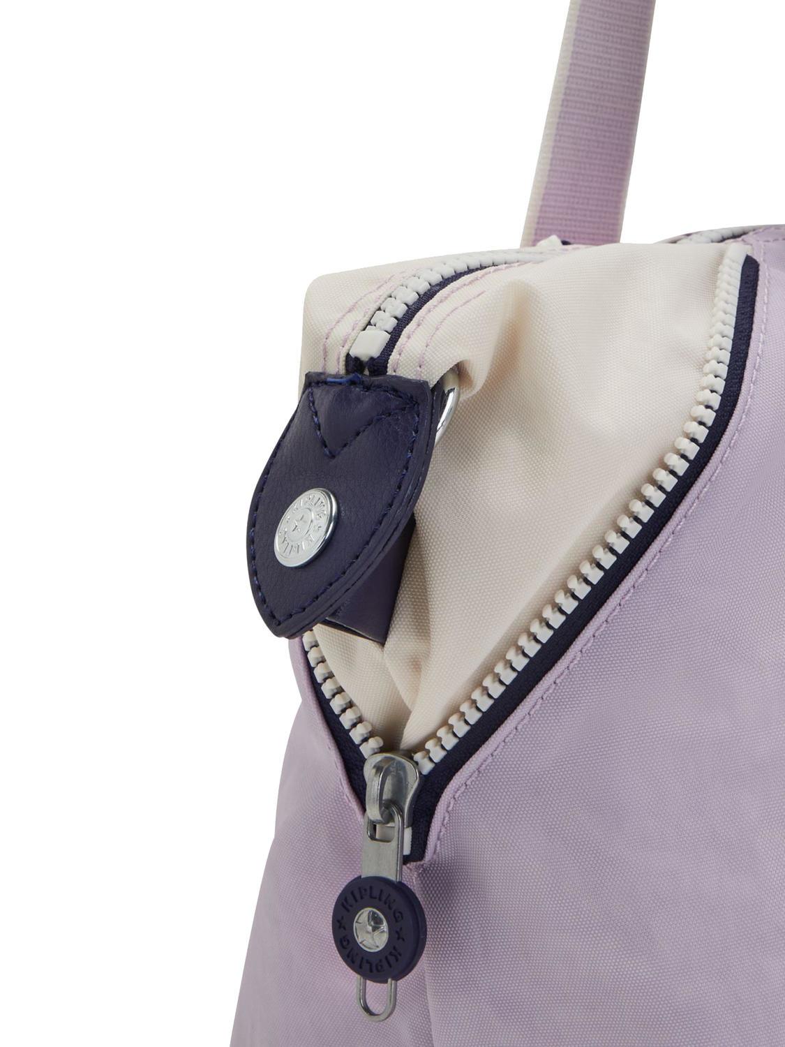 Kipling Art Mini Hand Shoulder Bag Gentle Lilac Block Buy At