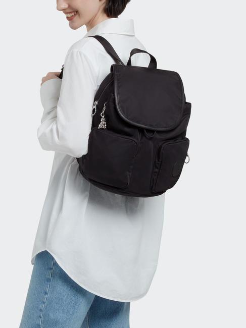 NEW CITY PACK S Flap backpack pakablack - Backpacks & School and Leisure