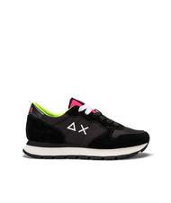 SUN68 ALLY SOLID Sneakers black/fluorescent yellow - Women&rsquo;s shoes - 2