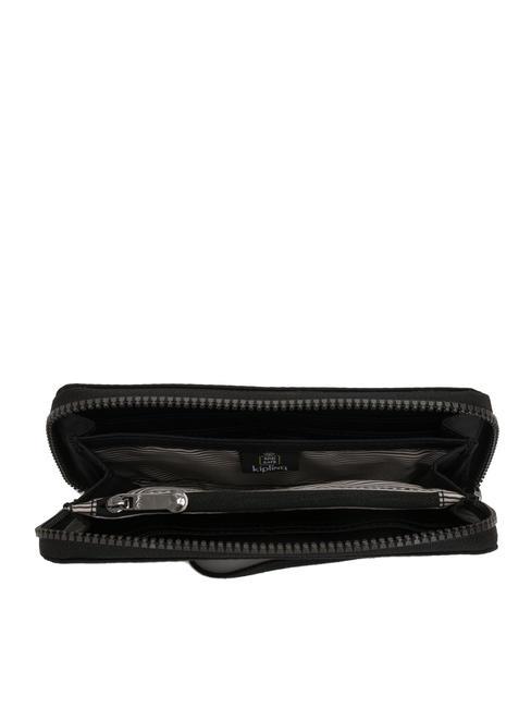 IMALI Large zip around wallet Rich Black - Women’s Wallets