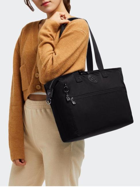 ILIA Large 13" laptop bag Rich Black - Work Briefcases