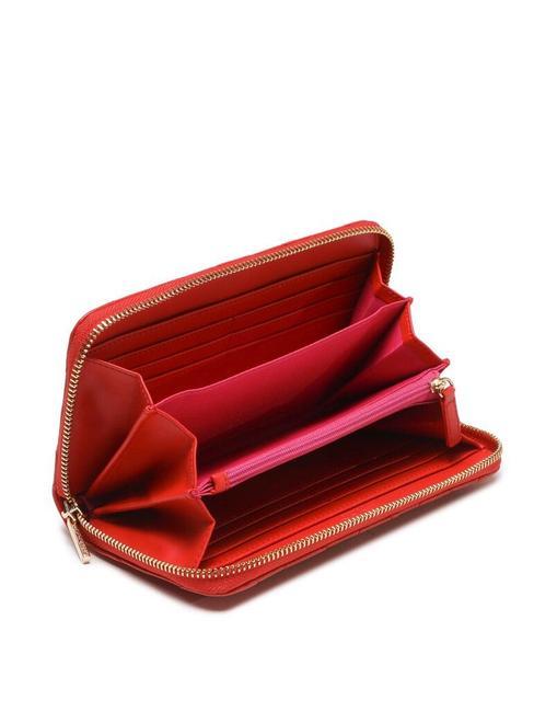ASTILBE Quilted zip around wallet strawberry - Women&rsquo;s Wallets