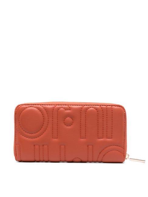 MANHATTAN Large zip around wallet red tea - Women&rsquo;s Wallets
