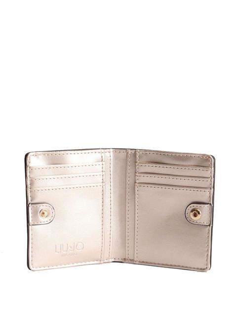 CALIWEN Mini vertical wallet Light / Gold - Women&rsquo;s Wallets