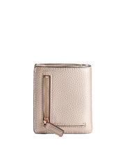 LIUJO CALIWEN Mini vertical wallet Light / Gold - Women&rsquo;s Wallets - 3