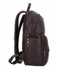 PIQUADRO RHINO Leather backpack for 14" pc MORO - Laptop backpacks - 3