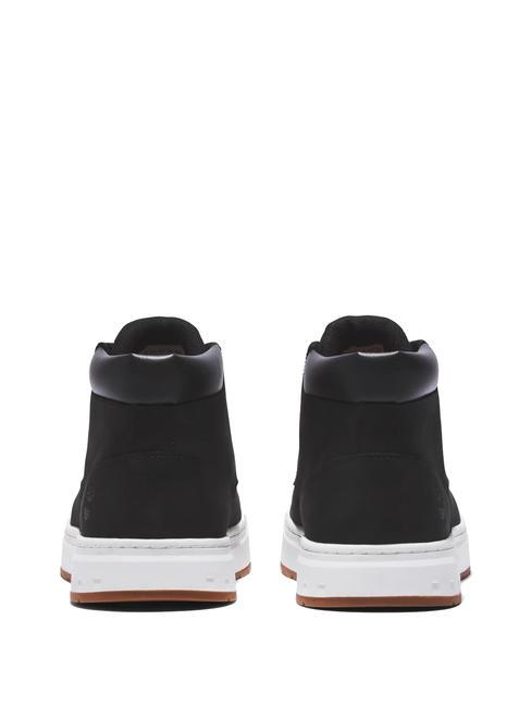 CHUKKA MAPLE GROVE Nubuck ankle sneaker Jetblack - Men’s shoes