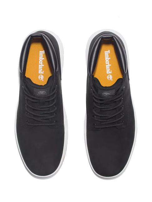 CHUKKA MAPLE GROVE Nubuck ankle sneaker Jetblack - Men’s shoes