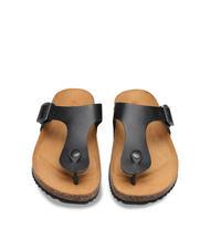 DOCKSTEPS VEGA 2290 Leather thong sandal with buckle black - Women&rsquo;s shoes - 3