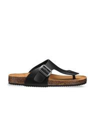 DOCKSTEPS VEGA 2284 Leather thong sandal with buckle - Men&rsquo;s shoes