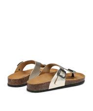 DOCKSTEPS VEGA 2290 Flip flop sandal in laminated leather platinum - Women&rsquo;s shoes - 4