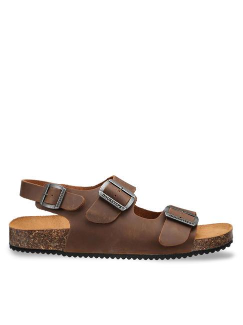 VEGA 2288 Leather Franciscan sandal dark brown - Men&rsquo;s shoes