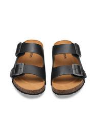 DOCKSTEPS VEGA 2286 Double buckle leather sandal black - Men&rsquo;s shoes - 3