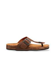 DOCKSTEPS VEGA 2284 Leather thong sandal with buckle - Men&rsquo;s shoes