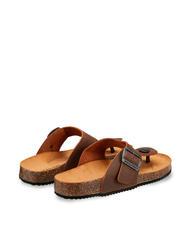 DOCKSTEPS VEGA 2284 Leather thong sandal with buckle dark brown - Men&rsquo;s shoes - 4