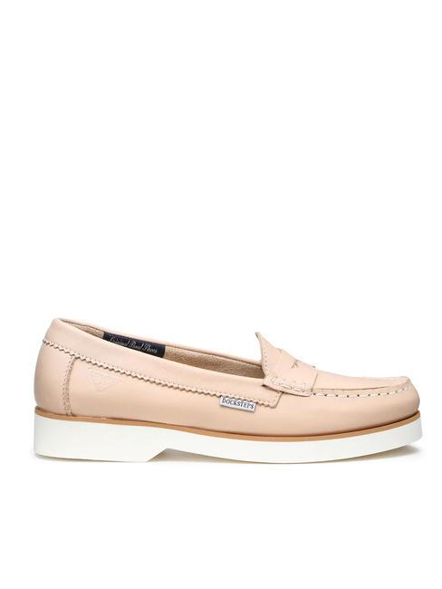 LOMA 1510 Leather boat shoe cream - Women’s shoes