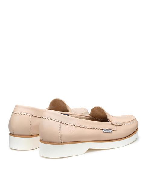 LOMA 1510 Leather boat shoe cream - Women’s shoes