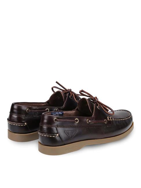 PRO-SAILING 007 Leather boat shoe brown/beige - Men&rsquo;s shoes